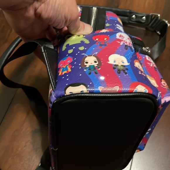 Loungefly Marvel Avengers: Infinity War Chibi Character Mini Backpack - Picture 7 of 13